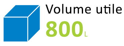 Volume 800L